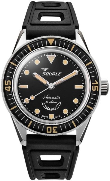 Zegarek męski Squale SUB-37BKBK.RBK