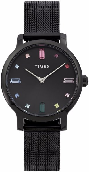Zegarek Timex TW2Y26500 Transcend 31mm Stainless Steel Bracelet Watch