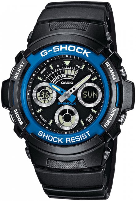 Zegarek Casio AW-591-2AER Blue Devil