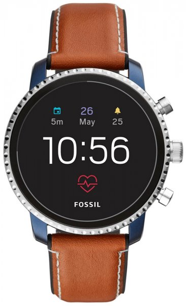 Zegarek Fossil FTW4016 Gen 4 Smartwatch - Explorist HR Tan Leather