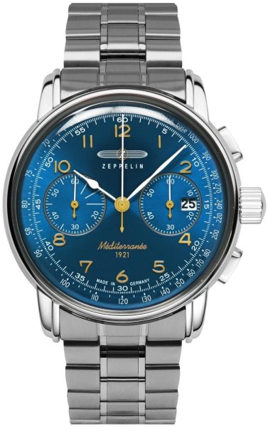 Zegarek Zeppelin 9670MB3 Mediterranee Quartz Chrono