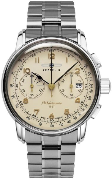 Zegarek Zeppelin 9670MB5 Mediterranee Quartz Chrono